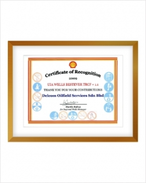 Certificate of Recognition